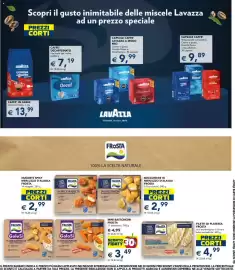 Volantino Esselunga Pagina 26: Filetti di platessa Frosta €4,99, Capsule caffè Lavazza compatibili €9,89