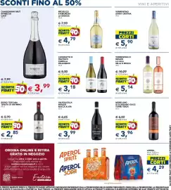 Volantino Esselunga Pagina 7: Valpolicella Ripasso Rocca Alata €3,99, Chardonnay Brut Intreccio Cavit €3,99