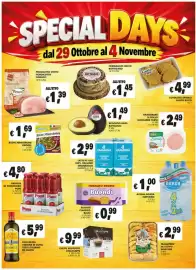 Volantino Superstore Coal Pagina 3: Passata di pomodoro Pomi €4,80, Prosciutto cotto fiordicotto Fiorucci €1,39
