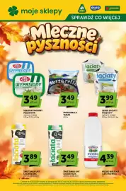 ABC gazetka | Sprawdz co wiecej Strona 1: Serek Łaciaty puszysty naturalny €3,99, Śmietanka UHT Łaciata 18% €3,89