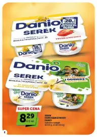 ABC gazetka | Supermarket Strona 2: Serek homogenizowany Danio truskawkowy 4-pak €8,29
