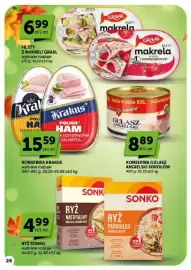 ABC gazetka | Supermarket Strona 26: Ryż naturalny Sonko €4,99, Konserwa Gulasz Angielski Sokołów €8,89