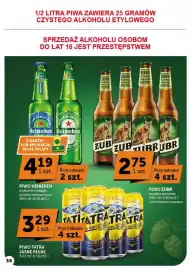 ABC gazetka | Supermarket Strona 36: Piwo bezalkoholowe Heineken €4,19, Piwo Żubr €2,75