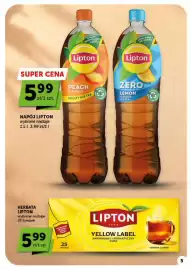 ABC gazetka | Minimarket Strona 5: Napój Lipton Peach €5,99, Herbata Lipton Yellow Label €5,99