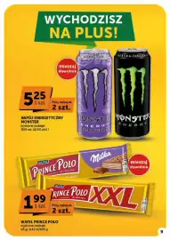 ABC gazetka | Minimarket Strona 9: Napój energetyczny Monster Energy Ultra Violet €5,25, Wafel Prince Polo Milka €1,99