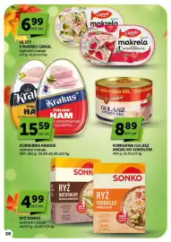 ABC gazetka | Market Strona 20: Konserwa gulasz angielski Sokołów €8,89, Szynka konserwowa z galaretką Krakus €15,59