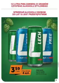 ABC gazetka | Market Strona 5: Piwo bezalkoholowe Lech €3,59