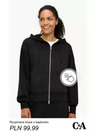 C&A gazetka tydzień 43 Strona 5: Rozpinana bluza z kapturem C & A €99,99