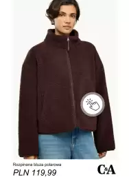 C&A gazetka tydzień 43 Strona 6: Rozpinana bluza polarowa C & A €119,99