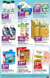 Stokrotka Express gazetka tydzień 43 Strona 4: Kefir Krasnystaw €2,89, Serek Almette Hochland €5,99