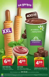 Stokrotka Express gazetka tydzień 43 Strona 5: na gorąco 400 ml XXL po stokroć... ...lepszy dzień z aplikacją 699 89