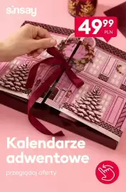 Sinsay gazetka tydzień 43 Strona 1: Kalendarz adwentowy Sinsay €49,99