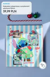 Sinsay gazetka tydzień 43 Strona 10: Kalendarz adwentowy z przyborami szkolnymi Stitch €39,99