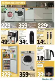 Folheto E.Leclerc Página 11: Máquina de café delta q €34,99, Combinado confortec €329,00