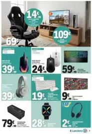 Folheto E.Leclerc Página 7: Rato óptico steelseries €24,99, Rato óptico steelseries €39,99