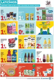 Folheto E.Leclerc semana 43 Página 13: Bebida vegetal alpro €1,99, Bebida sunny delight €1,99