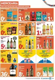 Folheto E.Leclerc semana 43 Página 19: Azeite virgem extra clássico oliveira da serra €5,79, Espiralas nacional €0,93