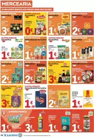 Folheto E.Leclerc semana 43 Página 20: Milho bonduelle €1,78, Farinha de mandioca nutry €1,59