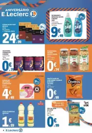 Folheto E.Leclerc semana 43 Página 4: Óleo alimentar rustica €1,59, Cápsulas de café xl plantation intenso €4,49