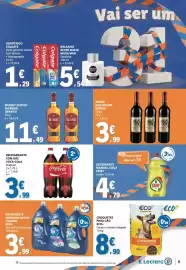 Folheto E.Leclerc semana 43 Página 5: Refrigerante com gás coca-cola original €3,99