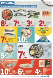 Folheto E.Leclerc semana 43 Página 7: Pescada grande €7,99, Choco fresco €10,99