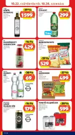 ALDI akciós újság hét 43 Oldal 8: LYTTOS 10.22. CSÜTÖRTÖKTŐL 10.28. SZERDÁIG GÖRÖG OLÍVAOLAJ extraszűz 500 ml/üveg 3198 Ft/l