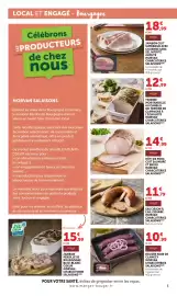 Catalogue Maximarché | Local et engagé Bourgogne page 3: MORVAN Jambon cuit supérieur €18,99, MORVAN Terrine Morvan €12,99