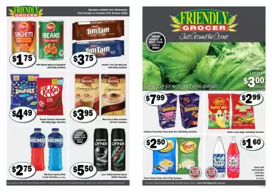 Friendly Grocer catalogue week 43 Page 1: Maximus Sports Drink 1 Litre Varieties €2,75