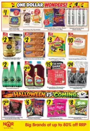 NQR catalogue week 43 Page 1: Pascall Pineapple Lumps €3,00, McVitie's Dutch Shortcake Biscuits €2,00