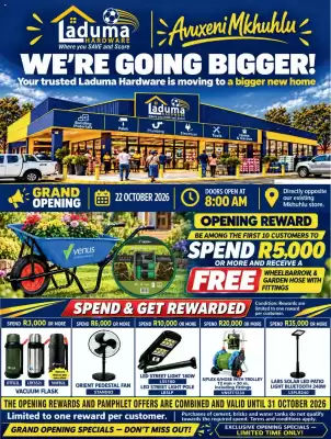 Laduma Hardware catalogue catalogue (valid until 31-10)