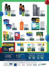 Catálogo Drogaria Coop semana 43 Página 2: Sal de fruta eno sabores €2,86, Flanax 660 mg com 8 comprimidos €23,95