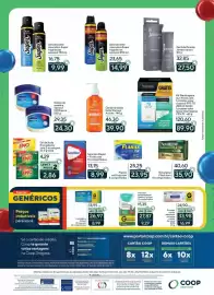 Catálogo Drogaria Coop semana 43 Página 2: Sal de fruta eno sabores €2,86, Flanax 660 mg com 8 comprimidos €23,95