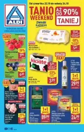ALDI gazetka | Oferta weekendowa Strona 1: Śliwki polskie €4,49, Pomidory malinowe €7,99