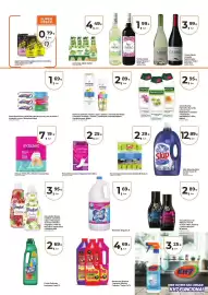 Folheto Aqui é fresco Página 3: Destop gel express / especial elimina cabelos / turbo gel 1l €4,69, Palmolive naturals €2,95