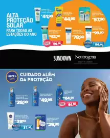 Catálogo Supermercados Savegnago Página 8: Protetor solar nivea p&h fps50 €49,95, Protetor solar Nivea Fps70 €54,90