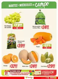 Folleto Soriana Híper Página 2: Papaya €27,80, Manzana - gala €39,80