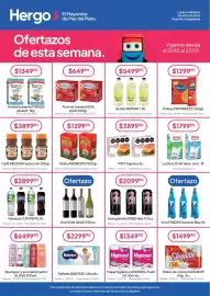 Revista Hergo semana 43 Página 1: Noel puré de tomate €649,90, Elegante rollos de cocina €149.990,00
