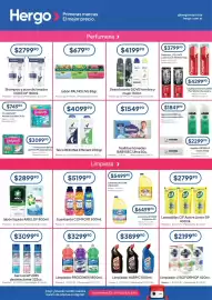 Revista Hergo semana 43 Página 4: Palmolive jabón €679,90, Ayudin lavandina clasica €5.499,90