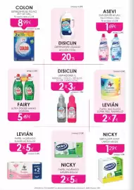 Folleto Muchas Perfumerías Página 6: Colon - detergente en polvo + 45 c ac €8,99, Disiclin - limpiadores €1,99