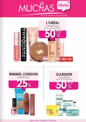Muchas Perfumerías (válido hasta el 10-11)