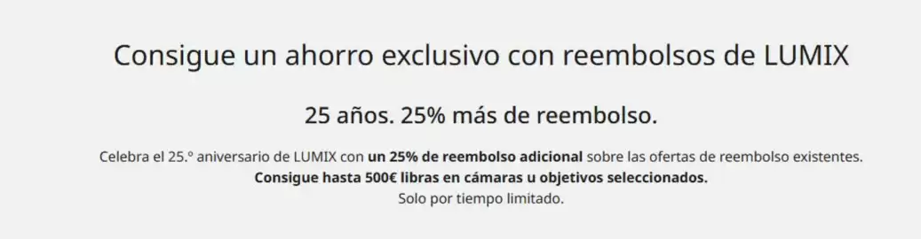 Folleto Panasonic Página 1