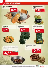 Volantino Coop Master Alleanza 3.0 Pagina 12: Broccoli neri €1,29, Mele Golden Delicious Melinda €1,50