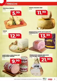 Volantino Coop Master Alleanza 3.0 Pagina 14: Prosciutto Crudo Emiliano SaporidelTerritorio €21,90, ProvolA Fresca €5,99