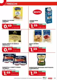 Volantino Coop Master Alleanza 3.0 Pagina 16: Pasta ripiena Fini €1,69, Pasta fresca di semola OroGiallo €0,89