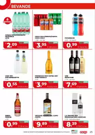 Volantino Coop Master Alleanza 3.0 Pagina 18: Prosecco Doc Extra Dry Sant'Orsola €3,99, Vecchio amaro del capo caffo €9,89