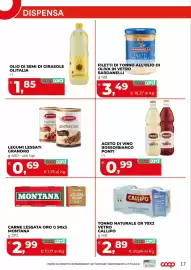 Volantino Coop Master Alleanza 3.0 Pagina 20: Olio di semi di girasole Olitalia €1,85, Aceto di vino rosso/bianco Ponti €0,99