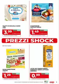 Volantino Coop Master Alleanza 3.0 Pagina 8: Buon Minestrone Orogel €1,29, 5 bastoncini capitan findus €1,49