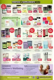WHOLELIFE catalogue Page 3: Natalis Pregnancy Support €54,99, SODI Everyday Hydration Salts €59,99