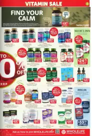 WHOLELIFE catalogue Page 5: Rest & Quiet Sleep or Stress Formula Drops €13,99