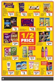Supa Valu catalogue week 43 Page 2: Powerade or Active Water €2,30, Bulla FroYo Frozen Yoghurt Selected Varieties €5,50